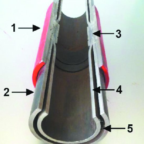 a double wall vacuum insulated tubing